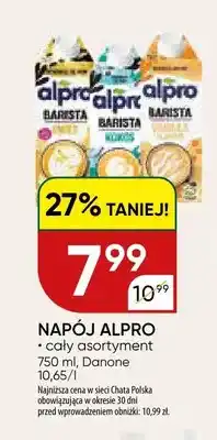 Chata Polska Napój owsiany Alpro Barista oferta