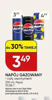 Chata Polska Napój gazowany Pepsi oferta