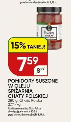 Chata Polska Pomidory suszone w oleju Spiżarnia Chaty Polskiej oferta