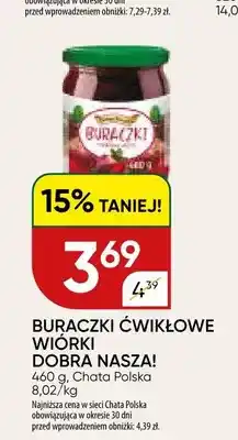 Chata Polska Buraczki ćwikłowe wiórki Dobra Nasza! oferta