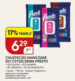 Chata Polska Chusteczki nawilżane do czyszczenia Presto do kuchni oferta