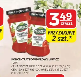 Top Market Koncentrat pomidorowy Łowicz oferta