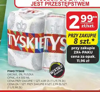 Top Market Piwo Tyskie oferta