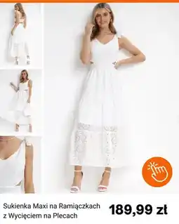 Born2be Sukienka damska maxi na ramiączkach z wycięciem na plecach Born2be oferta
