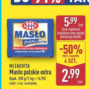 ALDI Masło Mlekovita oferta