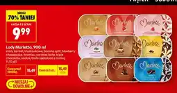 Biedronka Lody biała czekolada z maliną Marletto oferta