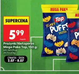 Biedronka Prażynki Nietoperze Mega Paka Top ketchup oferta