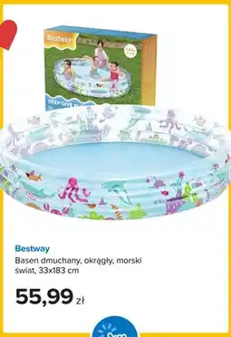 Smyk Basen dmuchany Bestway okrągły morski świat 33x183 cm oferta