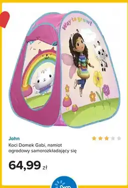 Smyk Namiot ogrodowy samorozkładający się Koci Domek Gabi John oferta