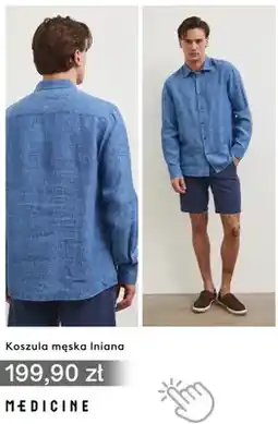 Medicine Koszula męska lniana Medicine oferta