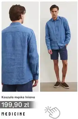 Koszula męska lniana Medicine