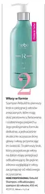 Szampon do włosów Hebe Professional Rebuild