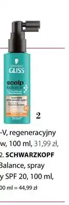 Hebe Spray do skóry głowy Schwarzkopf Gliss Scalp Balance oferta
