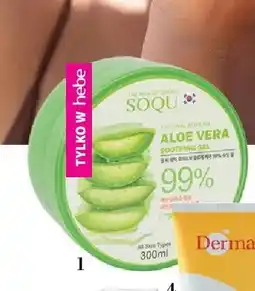 Hebe Żel aloesowy do twarzy ciała i włosów SOQU Aloe Vera oferta