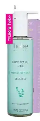 Hebe Żel do mycia twarzy Hebe Naturals Face Wash Gel oferta