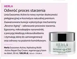 Hebe Krem do twarzy na dzień Herla Exosomes Active Hydrating Multi-Active Repair Day Cream oferta
