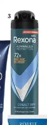 Hebe Antyperspirant w sprayu męski Rexona Men Advanced Protection Cobalt Dry oferta