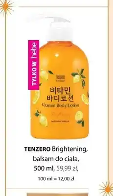 Hebe Balsam do ciała Tenzero Brightening oferta