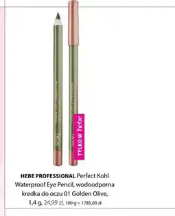 Hebe Kredka do oczu Hebe Professional Perfect Kohl Waterproof Eye Pencil wodoodporna 01 Golden Olive oferta