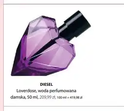 Hebe Woda perfumowana damska Diesel Loverdose oferta