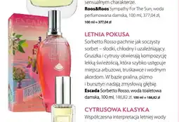 Hebe Woda toaletowa damska Escada Sorbetto Rosso oferta