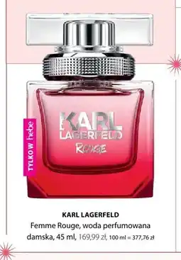 Hebe Woda perfumowana damska Karl Lagerfeld Femme Rouge oferta