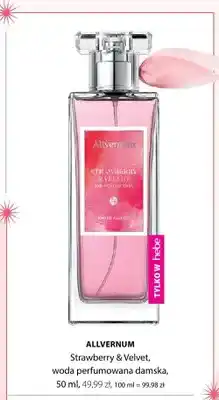 Hebe Woda perfumowana damska Allvernum Strawberry & Velvet oferta