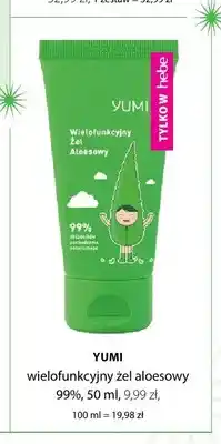 Hebe Wielofunkcyjny żel aloesowy 99% Yumi oferta