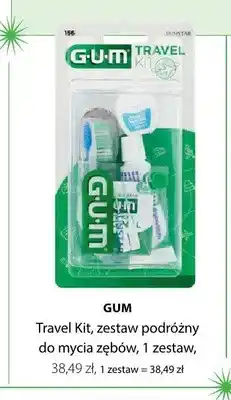 Hebe Zestaw podróżny do mycia zębów Travel Kit GUM oferta