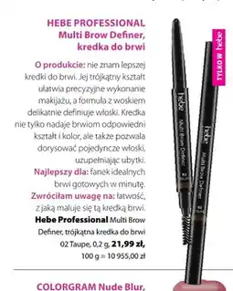 Hebe Kredka do brwi Hebe Professional Multi Brow Definer oferta