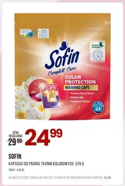 Drogerie Natura Kapsułki do prania tkanin kolorowych Sofin Complete Care Color Protection oferta