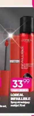 Koliber drogerie Spray utrwalający makijaż L'Oréal Infaillible oferta