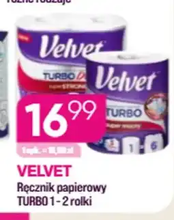 Koliber drogerie Ręcznik papierowy Velvet Turbo oferta