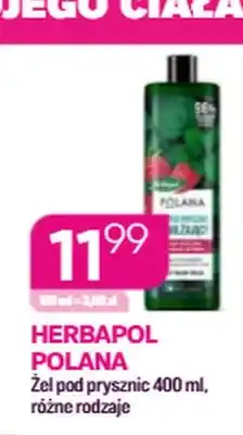 Koliber drogerie Żel pod prysznic Herbapol Polana oferta