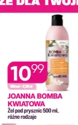 Koliber drogerie Żel pod prysznic Joanna Bomba Kwiatowa oferta