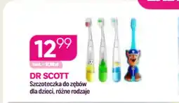 Koliber drogerie Szczoteczka do zębów dla dzieci Dr Scott oferta