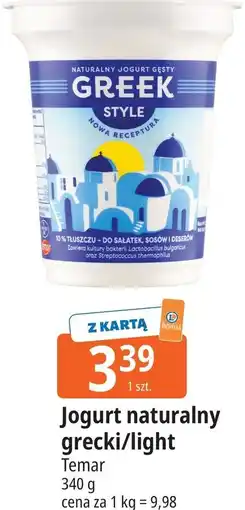 E.Leclerc Jogurt naturalny grecki/light Temar oferta