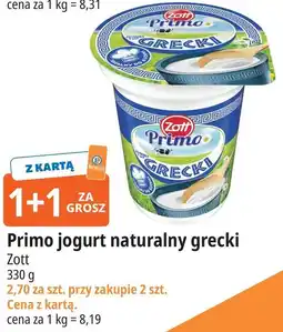 E.Leclerc Zott Primo jogurt naturalny grecki oferta