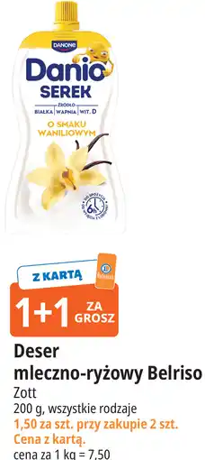 E.Leclerc Deser mleczno-ryżowy Belriso oferta