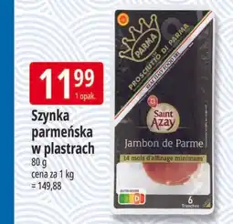E.Leclerc Szynka parmeńska w plastrach Saint Azay oferta