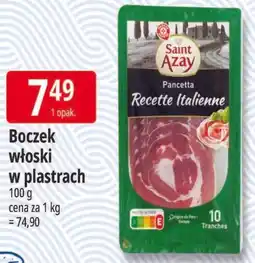 E.Leclerc Boczek włoski w plastrach Saint Azay oferta