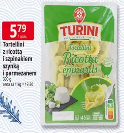 E.Leclerc Tortellini z ricottą i szpinakiem z szynką i parmezanem Turini oferta