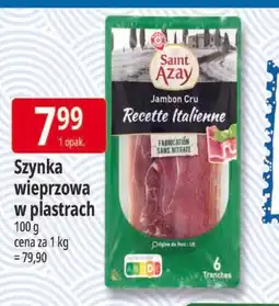 E.Leclerc Szynka wieprzowa w plastrach Saint Azay oferta