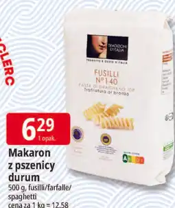 E.Leclerc Tradizioni d'Italia Makaron z pszenicy durum oferta