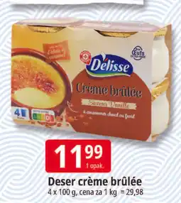E.Leclerc Délisse Deser crème brûlée oferta