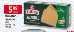 E.Leclerc Makaron lasagne Turini oferta