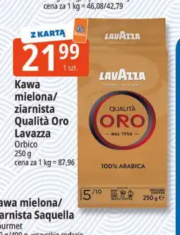 E.Leclerc Kawa mielona/ziarnista Qualità Oro Lavazza oferta