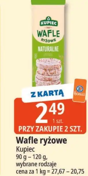 E.Leclerc Wafle ryżowe Kupiec oferta