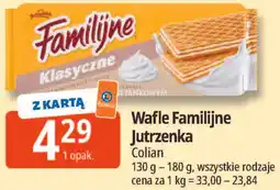 E.Leclerc Wafle Familijne Jutrzenka Colian oferta