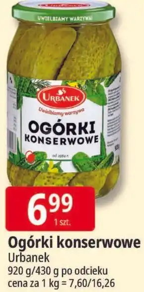 E.Leclerc Ogórki konserwowe Urbanek oferta